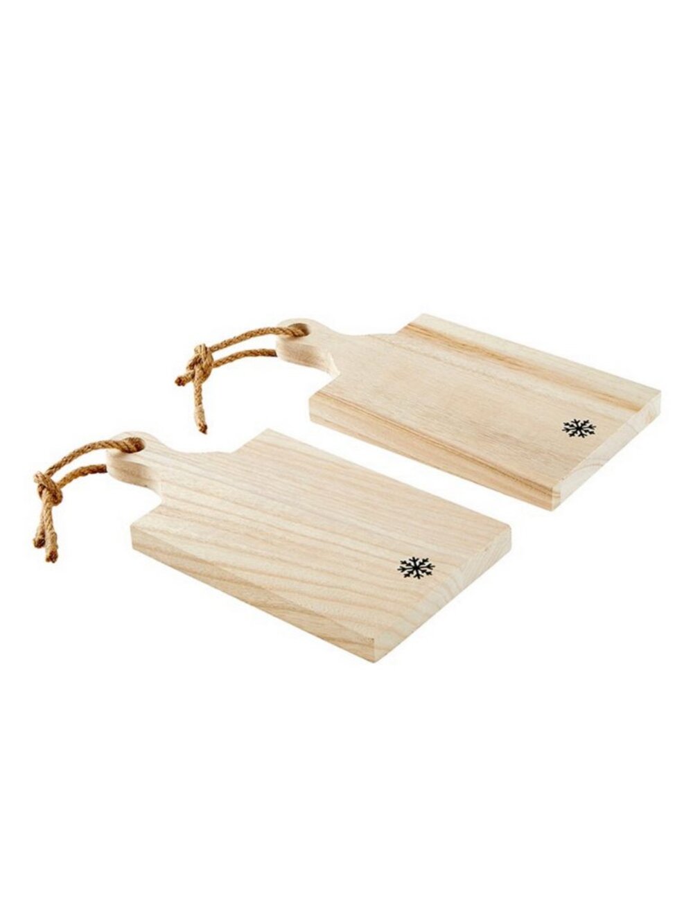 Holiday Mini Paulownia Wood Boards - Let It Snow - Set of 2 - Picture 3 of 5